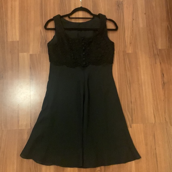 Ann Taylor Dress with Lace Detail on Bodice - Picture 6 of 10